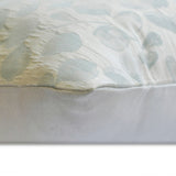 Pastel Petal Blue - Blue Jacquard Throw Cushion Cover