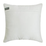 Pastel Petal Blue - Blue Jacquard Throw Cushion Cover