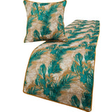 Palms Decorative Bed Runner and Cushion Cover
