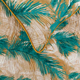 Palms Decorative Bed Runner and Cushion Cover