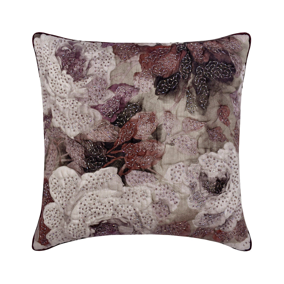 Munstead Wood Rose Throw Cushion Cover