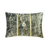 Solar Quartz Grey Lumbar Pillow Cover