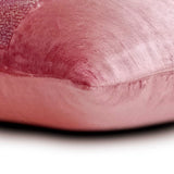 Sparkling Stripe Pink Lumbar Pillow Cover