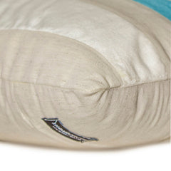 Swathe Turquoise Lumbar Pillow Cover