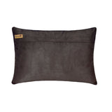 Tassel And Gold - Gold Velvet Suede Lumbar Pillow Cover