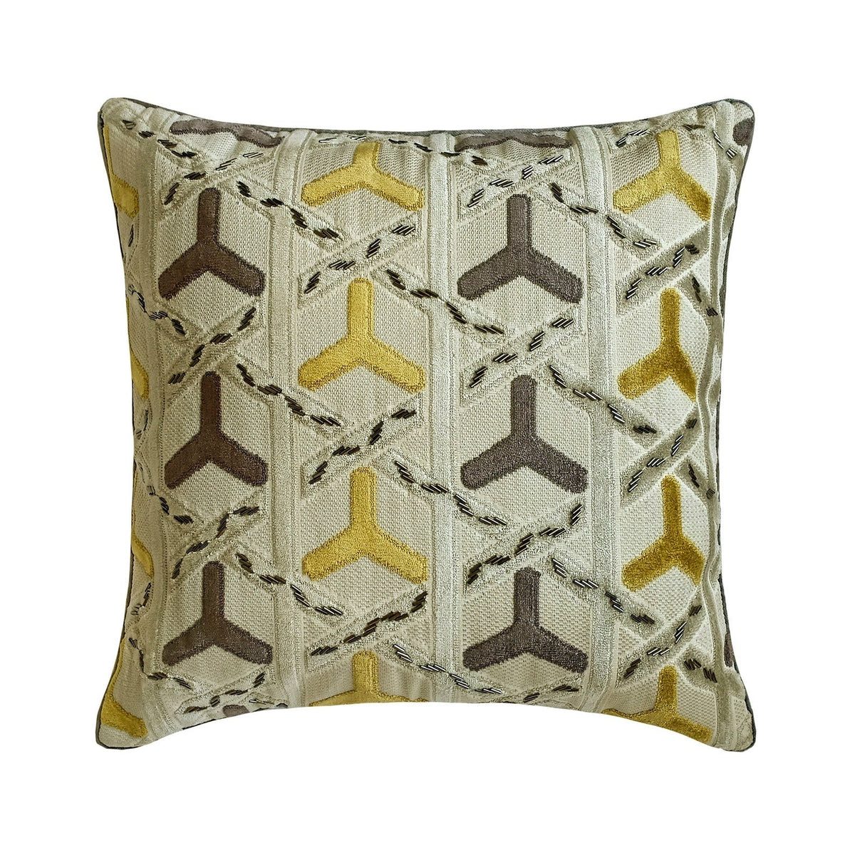 Tri Dimensional Throw Pillow Cover