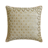 Gold Gem Throw Pillow Cover