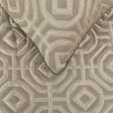 Hexagonal Norma Decorative Bed Runner and Cushion Cover