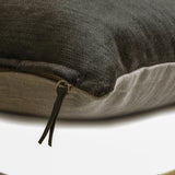 Velvet Sea Jules - Sea Blue Velvet Throw Pillow Cover