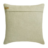 Golden Curl - Beige & Gold Linen Throw Cushion Cover