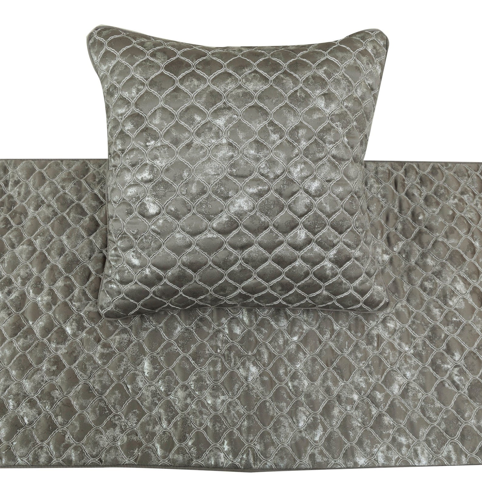 Jumanah Decorative Bed Runner and Cushion Cover