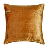 Peachy Beige - Peachy Beige Burntout Velvet Throw Cushion Cover