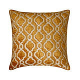 Deco Prime - Ivory Velvet Throw Pillow Cover