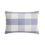 Beige Plaid - Beige Cotton Throw Pillow Cover