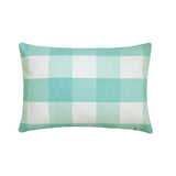 Lavender Plaid - Lavender Cotton Throw Cushion Cover