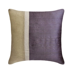 Purple Silkastic  Decorative Euro Sham