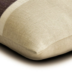 Purple Silkastic  - Purple Silk & Linen Throw Pillow Cover