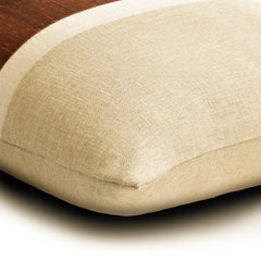 Rust Silkastic  - Rust Silk & Linen Throw Cushion Cover