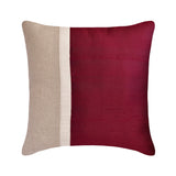 Cranberry Silkastic Decorative Euro Sham