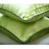 Purple Shimmer - Purple Velvet Decorative Euro Sham