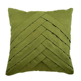 Red No Limits No Lines - Red Faux Suede Decorative Euro Sham