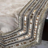 Elegance - Velvet Cream, Beige Decorative Table Runners