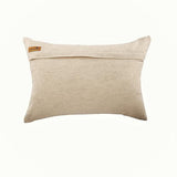 Sea Of Pearls - Linen Beige Decorative Lumbar Pillow Cover