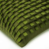 Go Green - Green Faux Suede Decorative Euro Sham