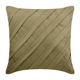 Contemporary Navy - Navy Blue Faux Suede Throw Pillow Cover