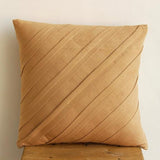 Contemporary Olive - Olive Green Faux Suede Throw Pillow Cover