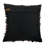 Love Punch - Plum & Pink Felt Throw Pillow Cover