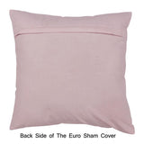 Floral Fantasy - Pink, Green Cotton Duvet Cover Set