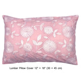 Pink And Lace - Pink, White Cotton Duvet Cover Set