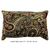 Paisley Love - Beige, Brown Cotton Duvet Cover Set