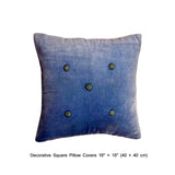 Ribbon Elegance - Green, Multicolor Satin Duvet Cover Set