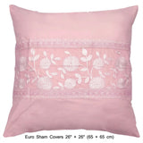 Pink And Lace - Pink, White Cotton Duvet Cover Set