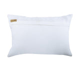 Fish Tales - Silk Blue Decorative Lumbar Cushion Cover