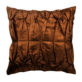 Stunning Gold - Gold Faux Leather Throw Pillow Cover