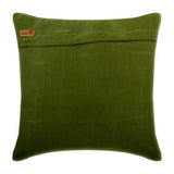 Green Love Tune - Green Suede Decorative Euro Sham