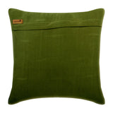 Green Love Tune - Green Suede Throw Pillow Cover