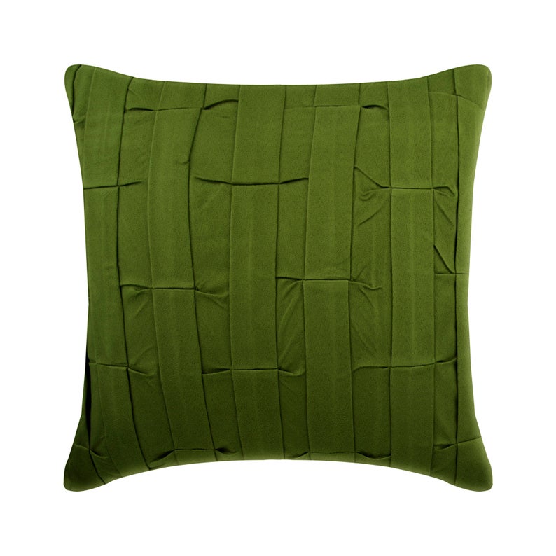 Green Suede Throw Cushion Cover Green Love Tune