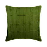 Green Suede Throw Pillow Cover Green Love Tune
