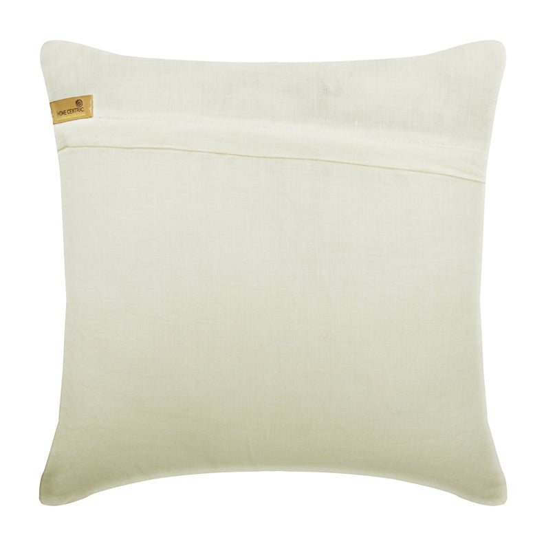 Gold Forest Embroidery Throw Pillow Cover