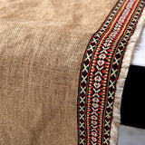 Mozambique - Beige Burlap & Cotton Decorative Table Runners