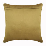 Red Damascus Gold Throw Pillow Cover