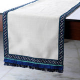 Millistellar - Blue Silk Decorative Table Runners