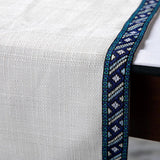 Millistellar - Blue Silk Decorative Table Runners
