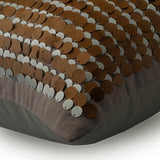 Mermaid Mood - Copper Linen Lumbar Pillow Cover