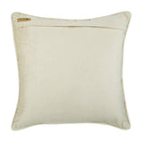 Knotted Ivory - Ivory Velvet Throw Cushion Cover