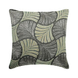 Moderno Two Zardosi Embroidery Decorative Euro Shams